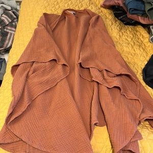 One Size Fits Most Universal Thread Pink Poncho